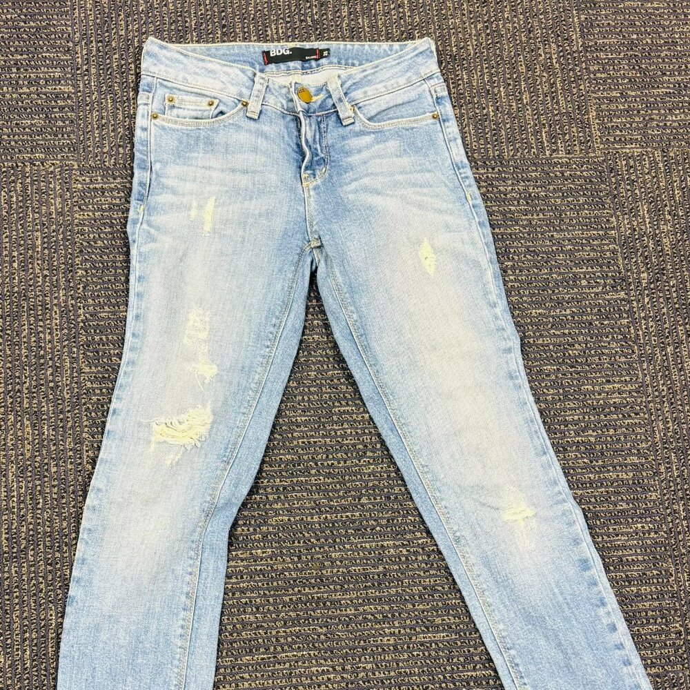 BDG Blue Micro Skinny Jeans
